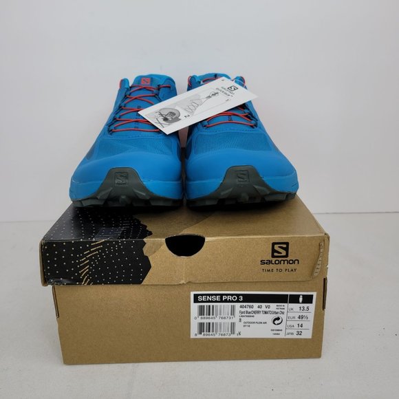 SALOMON Sense Pro 3 Trail Running Shoes Men's US Size 14 NWT - Picture 2 of 11